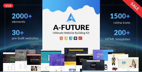 A Future - Creative Multi-Purpose HTML Template - Corporate Site Templates