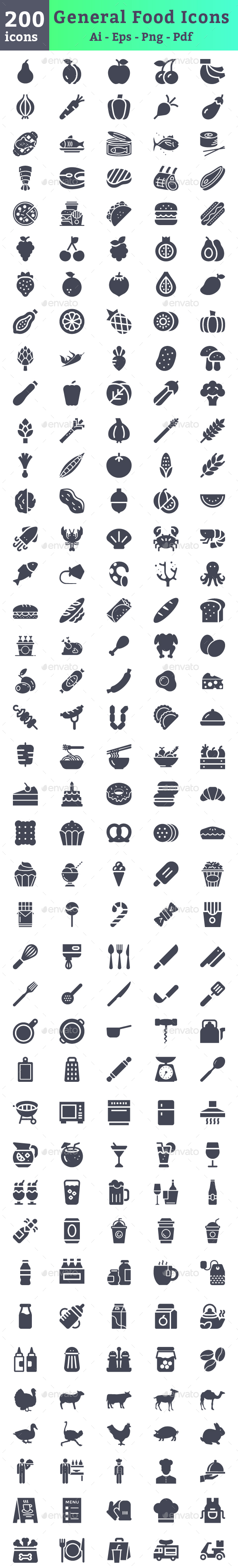Food Icons - Icons