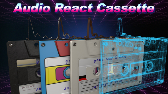 Audio React Cassette - VideoHive 22644294