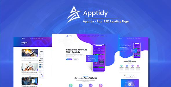 Apptidy - App - ThemeForest 22632478