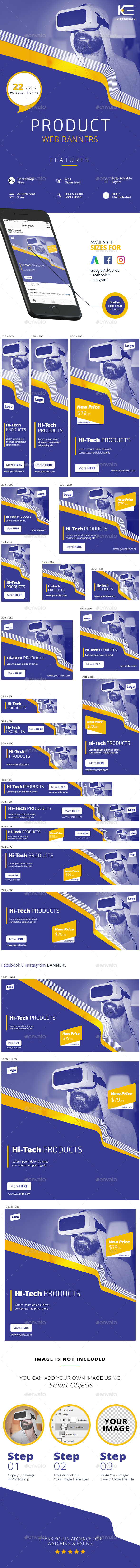 Product Banners - Banners & Ads Web Elements