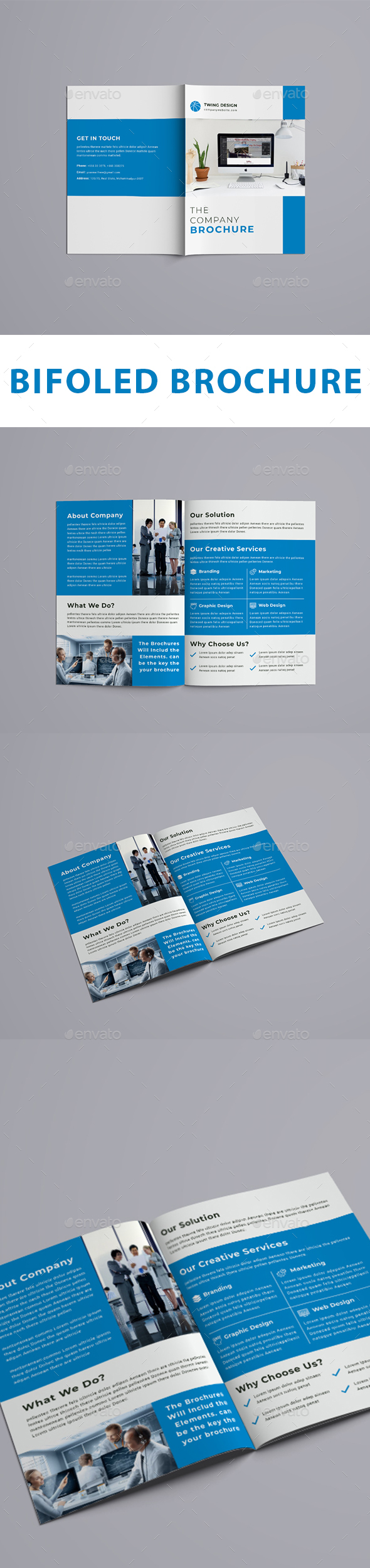Bifold Brochure - Brochures Print Templates