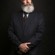 mature male model wearing suit with grey hairstyle and beard - PhotoDune Item for Sale