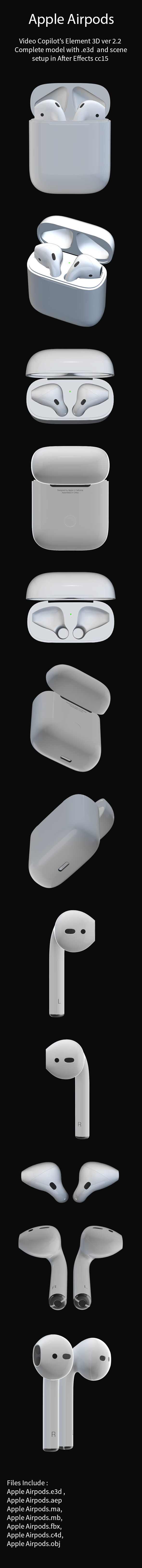 Apple AirPods with - 3Docean 22636626