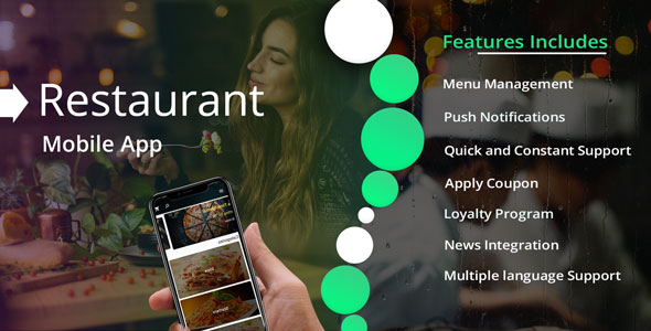 Flutter Restaurant App - CodeCanyon Item for Sale