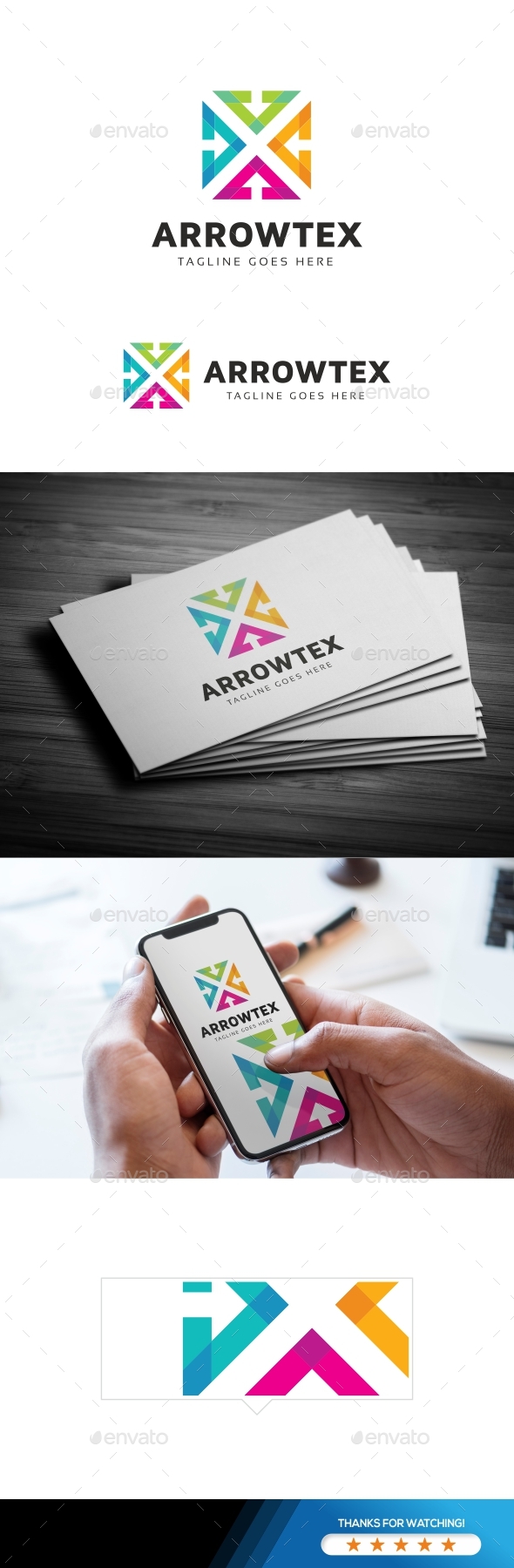 Abstract Arrow Logo - Symbols Logo Templates