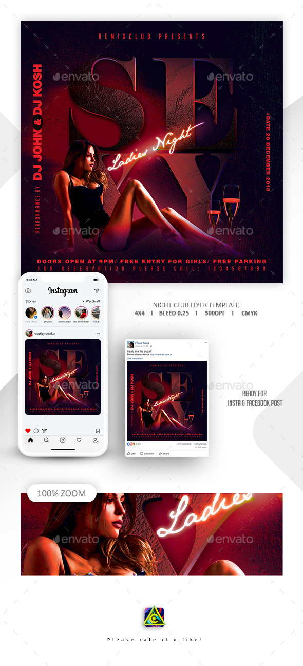 Night Club Flyer Template