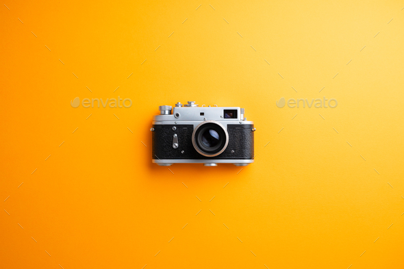 Vintage camera - Stock Photo - Images