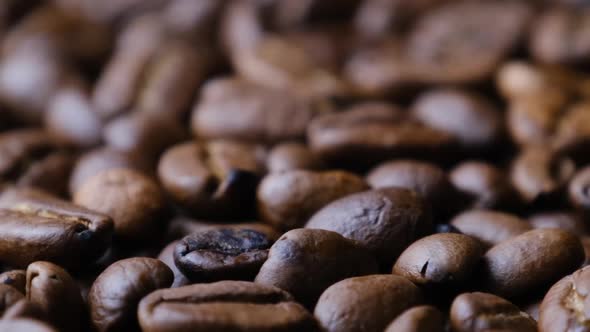 Coffee Beans Rotate Slowly alt