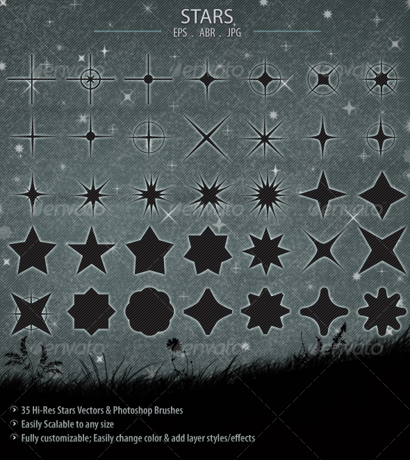 Stars - Decorative Symbols Decorative