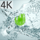 Water Collide Logo - VideoHive Item for Sale