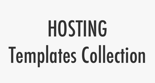 Hosting Templates Collection