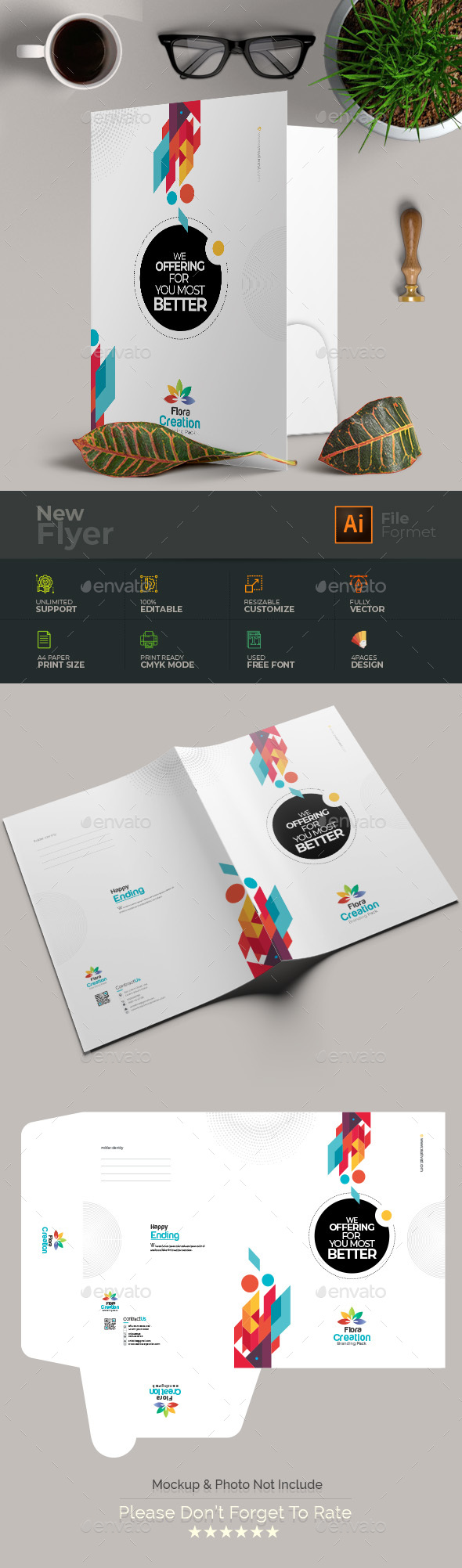 Presentation Folder - Stationery Print Templates