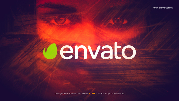 Brush Intro Logo - VideoHive 22659753