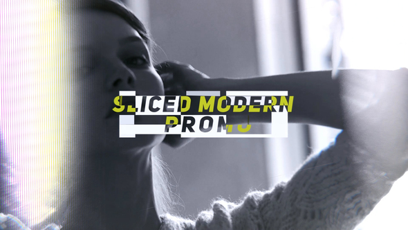 Sliced Modern Promo - VideoHive 20789431