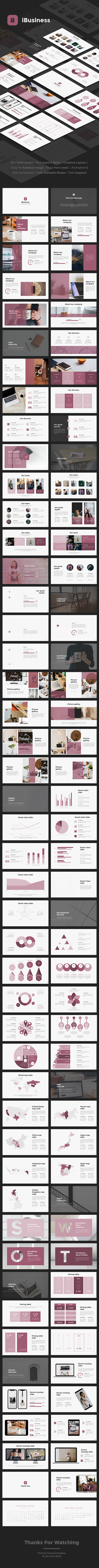 iBusiness Powerpoint - Business PowerPoint Templates