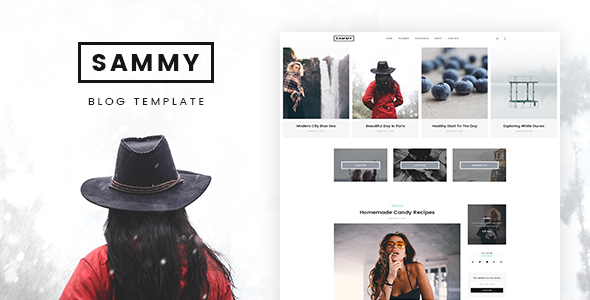 Sammy - PSD Blog Template