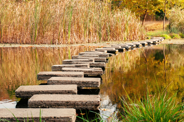 Path in lake Stock Photo by Jasmina_K | PhotoDune