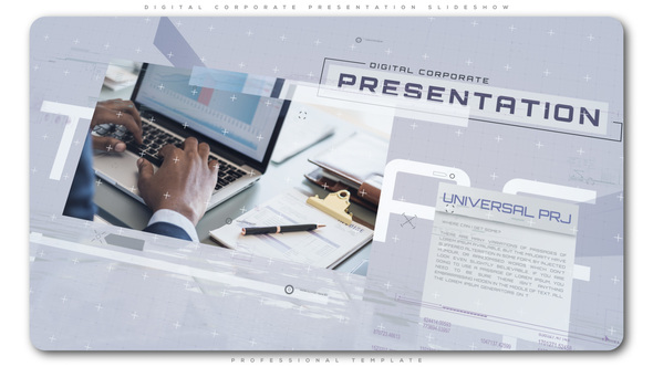 Digital Corporate Presentation - VideoHive 22668630