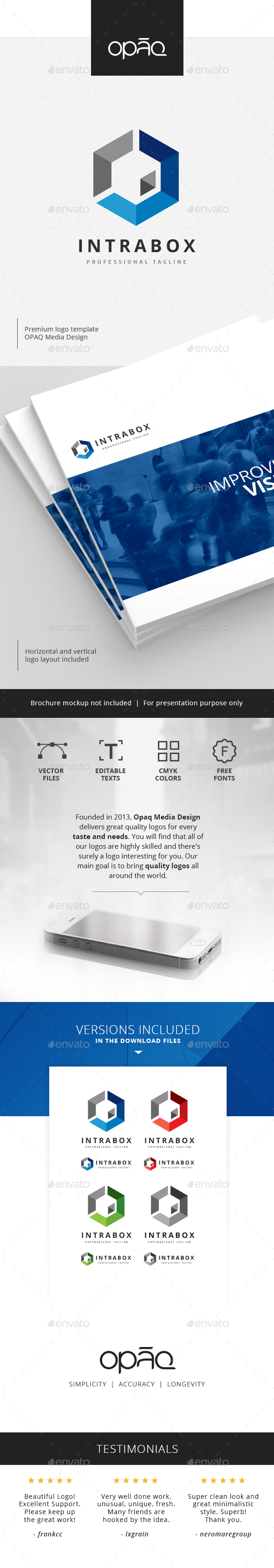 Interior Box Logo - Abstract Logo Templates