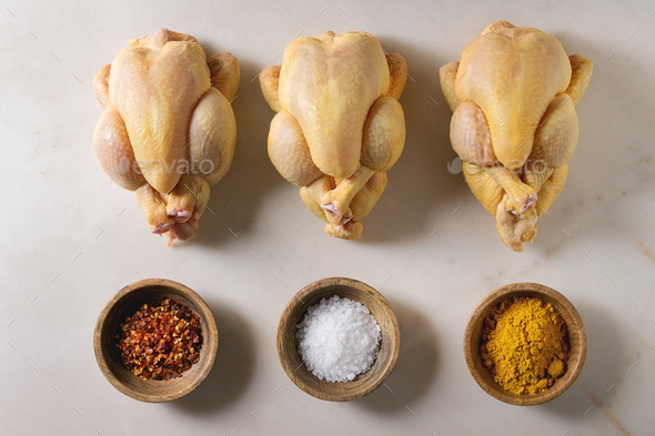 Raw uncooked chicken - Stock Photo - Images