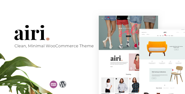  Airi - Clean, Minimal WooCommerce Theme