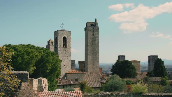 Medieval towers, San Gimignano, Tuscany, Italy