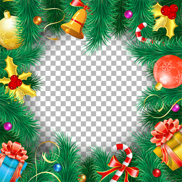 Download Christmas And New Year Frame By Talex Graphicriver Yellowimages Mockups