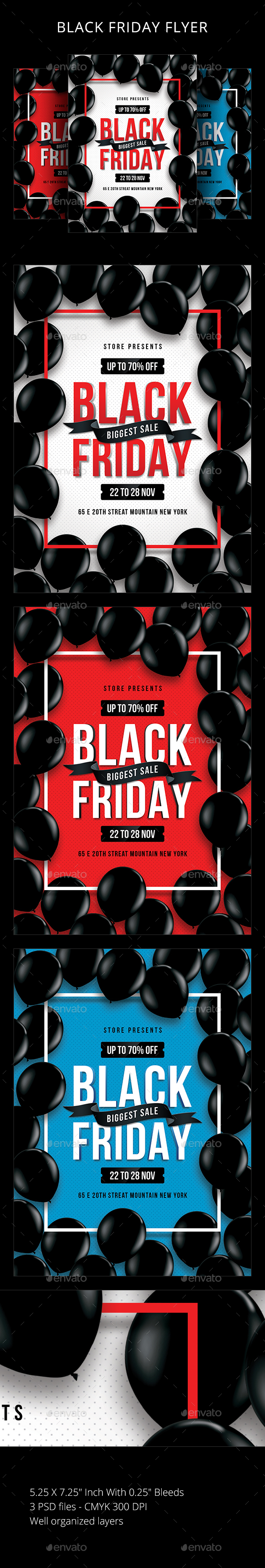 Black Friday - Events Flyers