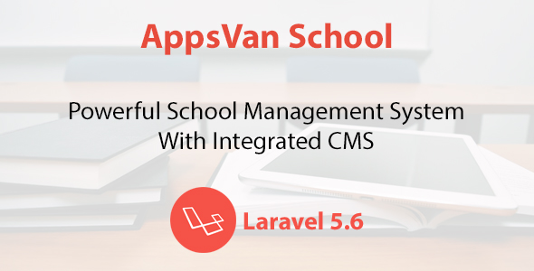 AppsVan School - School Management System With Integrated CMS