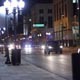 Cars Driving Down City Street At Night - VideoHive Item for Sale