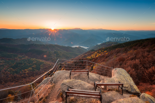 Autumn mountain - Stock Photo - Images