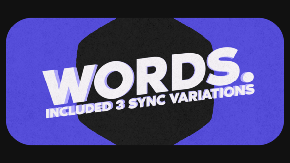 Words Stomp - VideoHive 22685570