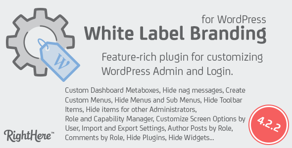 White Label Branding for WordPress - CodeCanyon Item for Sale