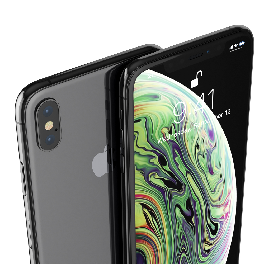 Apple iPhone XS MAX Space Gray by madMIX_X | 3DOcean