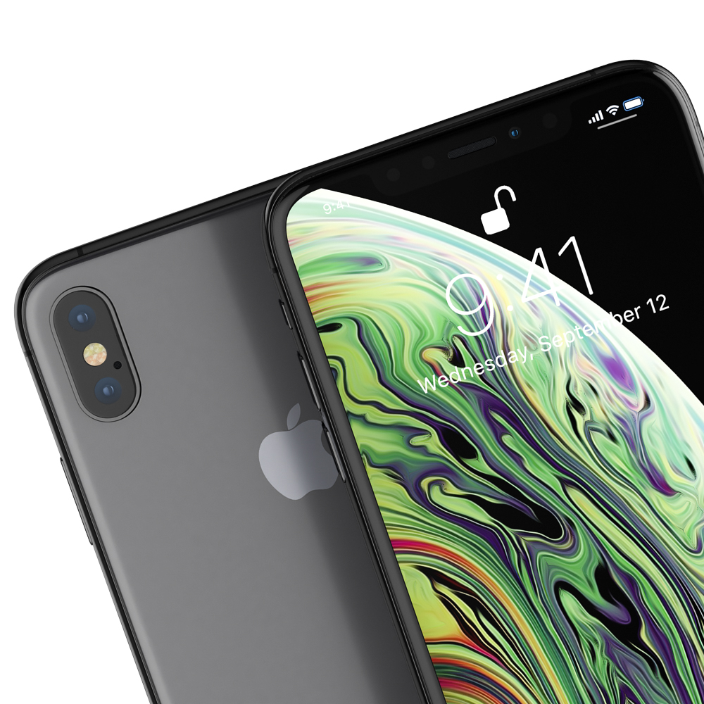Apple iPhone XS MAX Space Gray by madMIX_X | 3DOcean