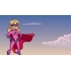 Super Girl Sky Background