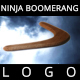 Ninja Boomerang Logo - VideoHive Item for Sale