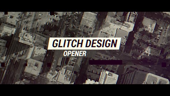 Glitch Design Opener