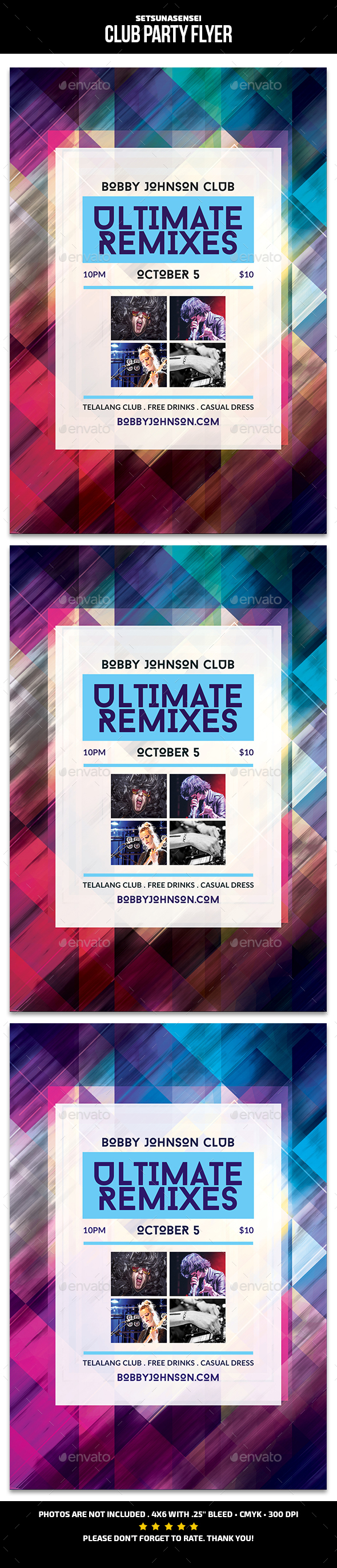 Club Party Flyer - Events Flyers