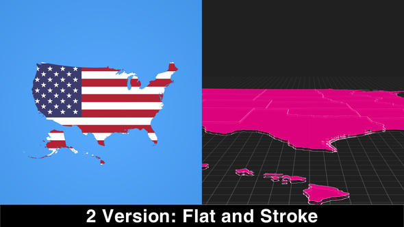 USA Map Kit - VideoHive 22632582