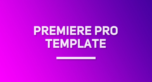Premiere Pro Template