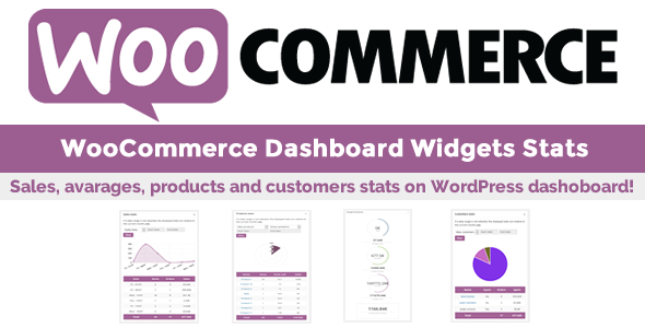 WooCommerce Dashboard Widgets - CodeCanyon 13541759