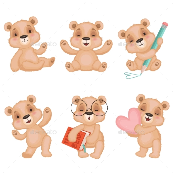 Teddy Bear Characters - Animals Characters