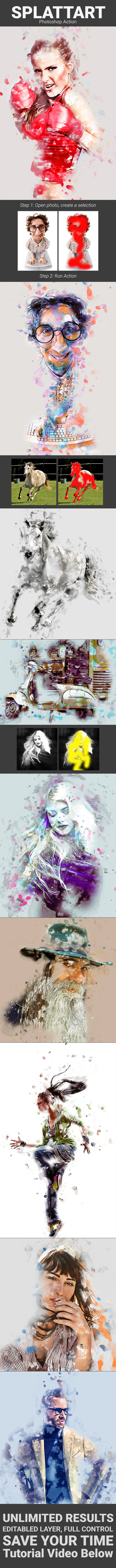Splattart