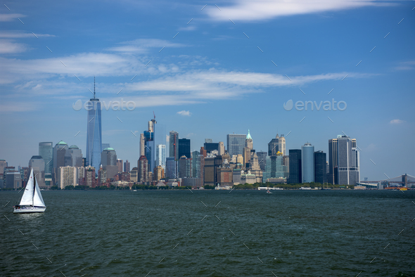 NY Skyline - Stock Photo - Images