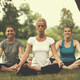 women meditating and doing yoga exercise - PhotoDune Item for Sale