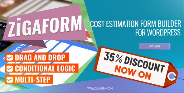 Zigaform - WordPress Calculator & Cost Estimation Form Builder - CodeCanyon Item for Sale