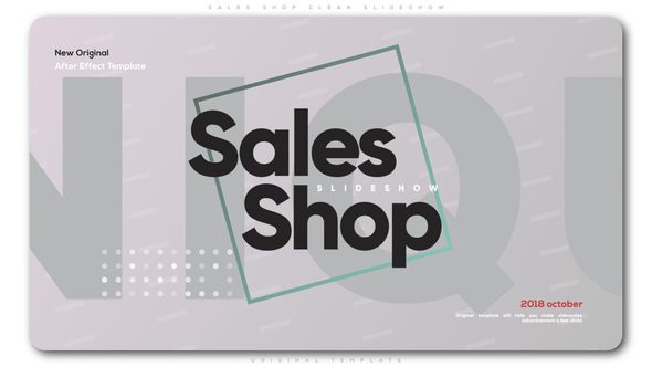 Sales Shop Clean - VideoHive 22702296