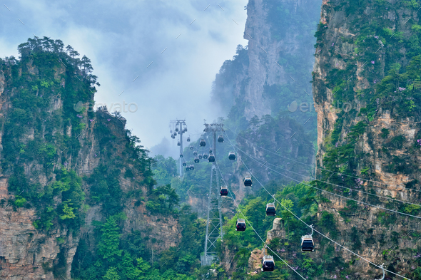 Zhangjiajie mountains, China - Stock Photo - Images